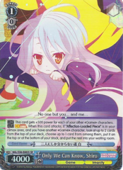 NGL/S58-E083S SR Only We Can Know, Shiro